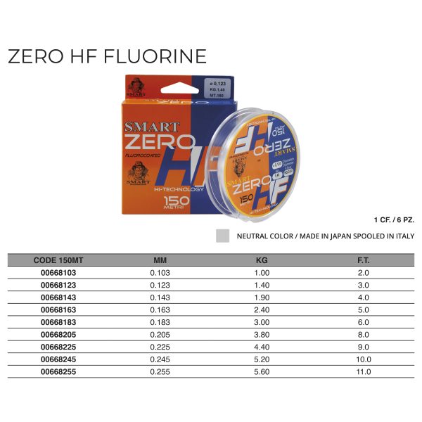 Monofilo Zero HF Smart 150m - immagine 2