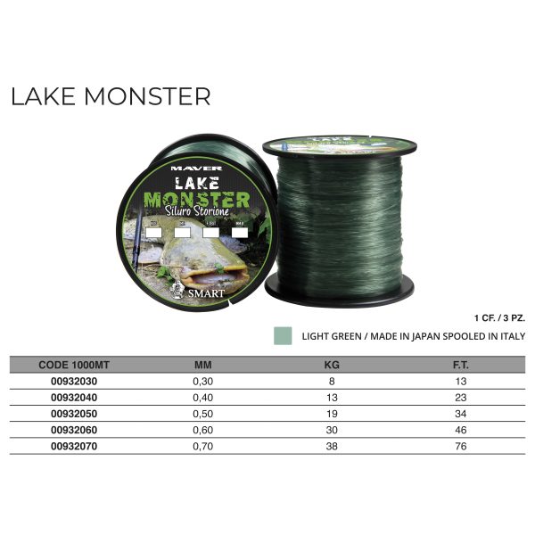 Monofilo Lake Monster 1000m - immagine 2