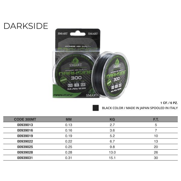 Monofilo Darkside 300m - immagine 2
