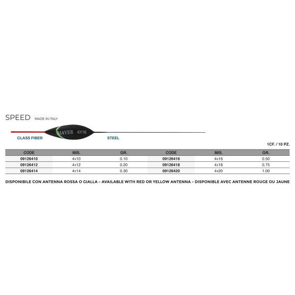 Galleggiante Speed - immagine 2