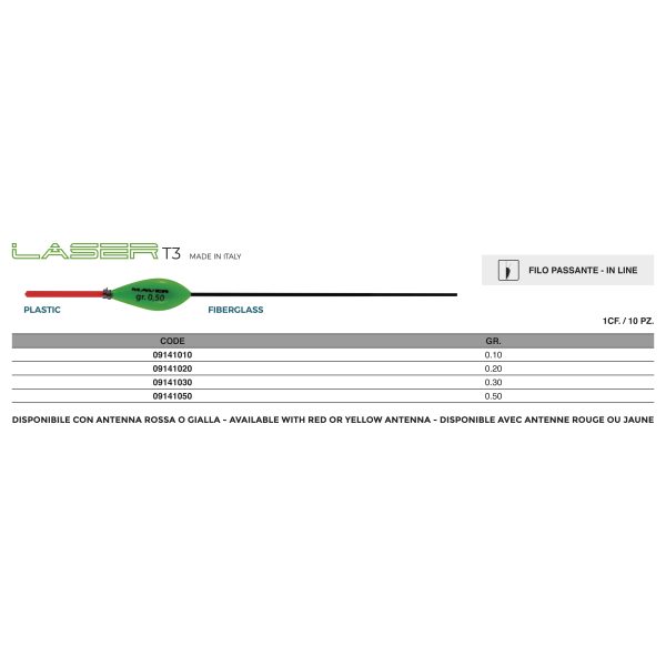 Galleggiante Laser T3 - immagine 2