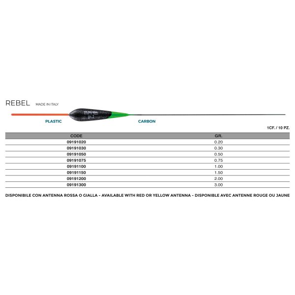 Galleggiante Rebel - immagine 2