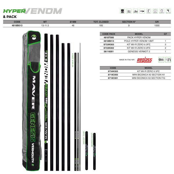 Hyper Venom 13m - Canna Roubasienne - immagine 2