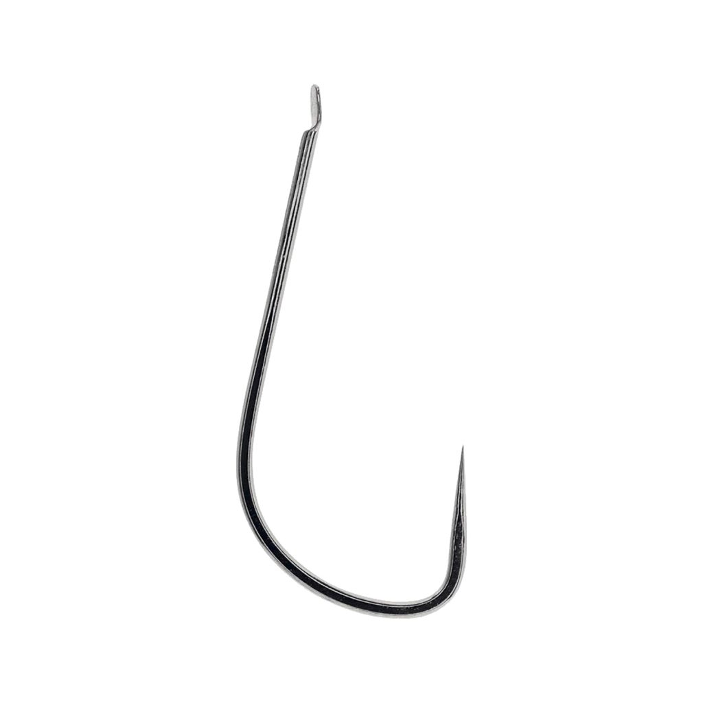 Maver Amo singolo con ardiglione Katana C002 Anzuelo Montado CM Nero| Waveinn