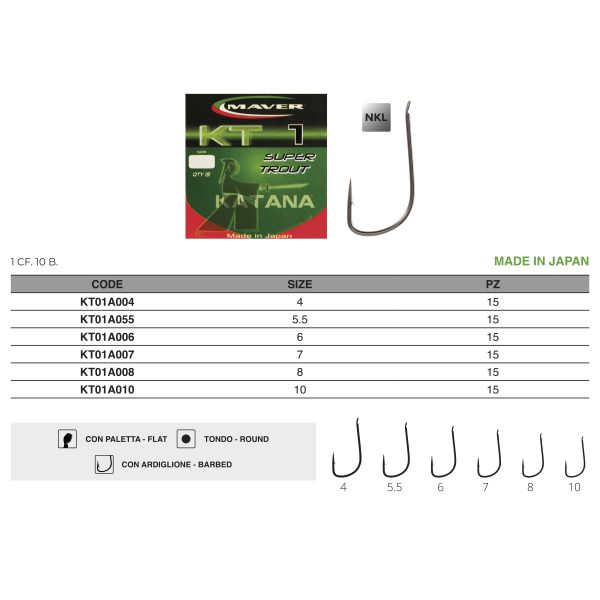 Amo Katana Trout Serie KT1 - immagine 2